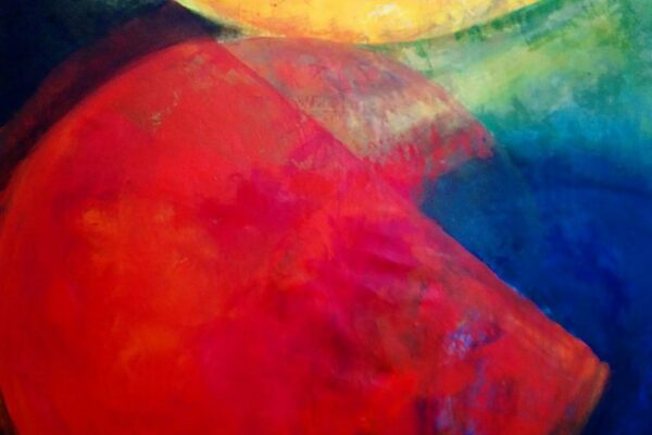 Die Welt ist bunt, 160x160, Acryl auf Leinwand