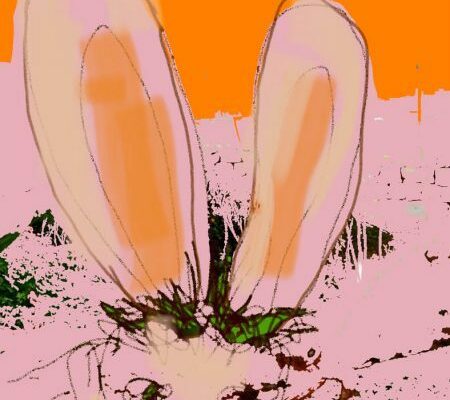 Easter Bunny, 18x13, Aludibond und Acrylglas, signierter Druck, Magdalena Nothaft